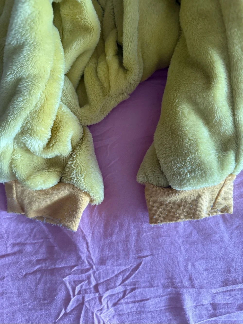 Kids (Size 12/14) Yellow Pikachu-Inspired Hooded Pajama Onesie
